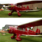 The WACO YKC Cabin Biplane  